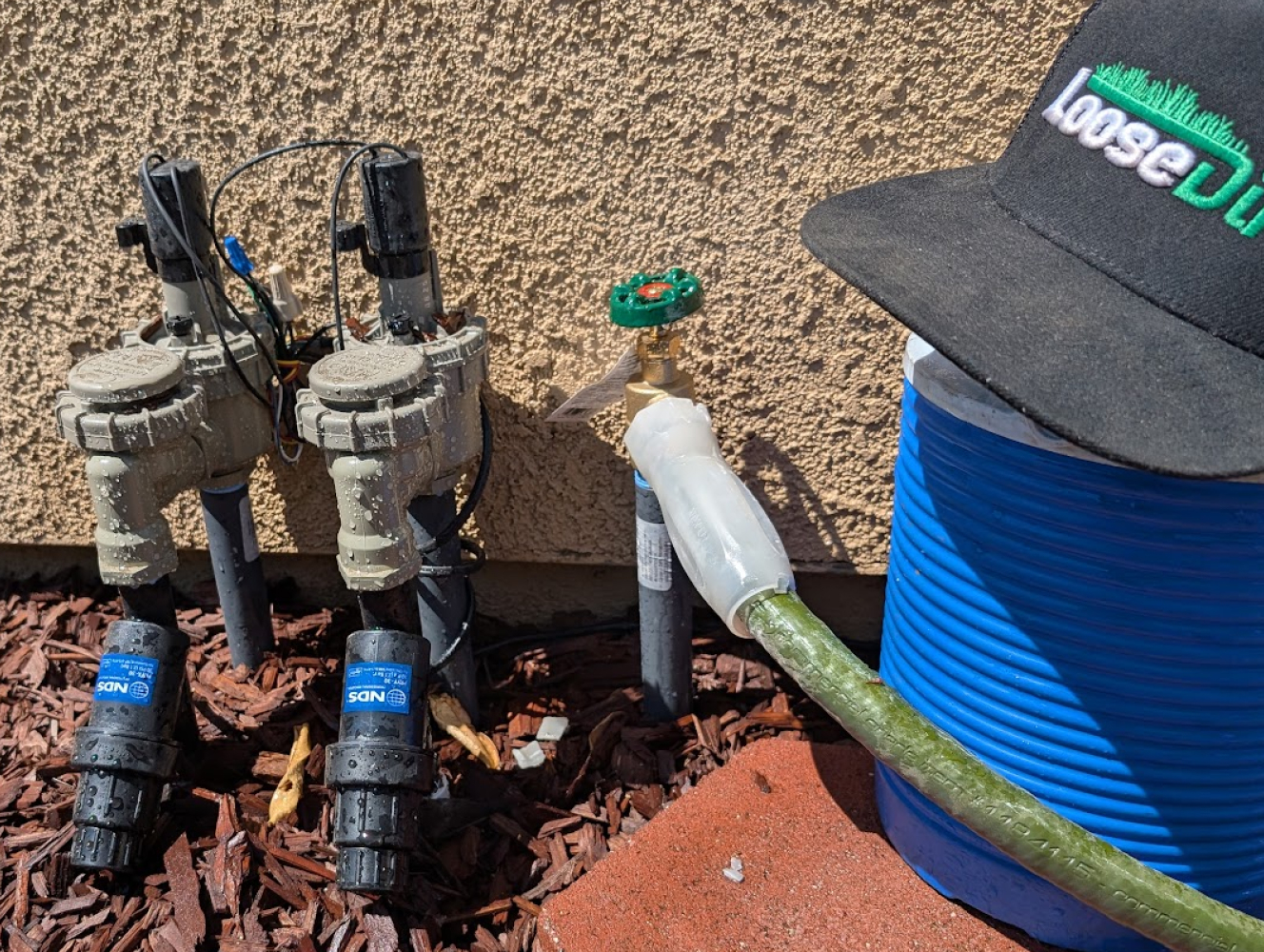 New valves installed by Loose Dirt