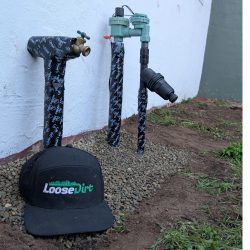 Valve installed by Loose Dirt in Sacramento